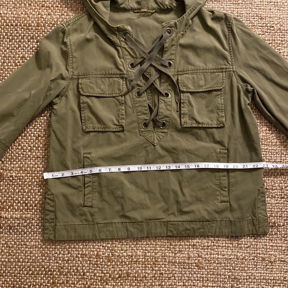FREE People Safari Army Green Pullover - Picture 11 of 12